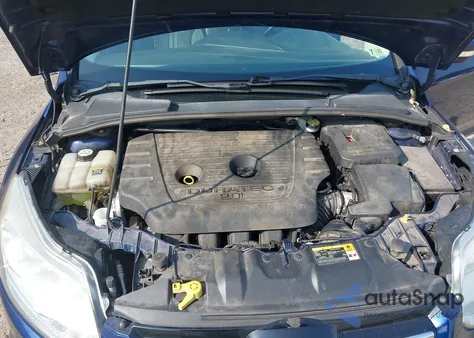 2012 Ford Focus Titanium z USA, uszkodzony, nr VIN 1FAHP3N23CL151465